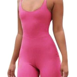 SALE TODAY ONLY! Fuchsia Workout Bodysuit. LARGE